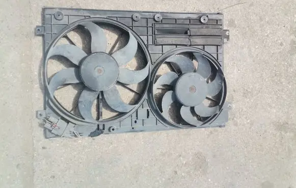Skoda Superb B6 (3T) Radiator cooling fan shroud