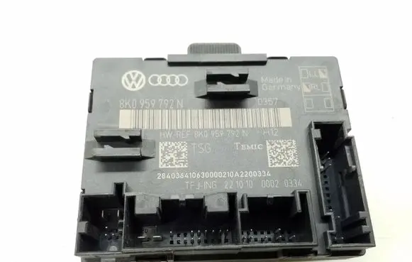 Audi A4 S4 B8 8K Door control unit/module 8K0959792N