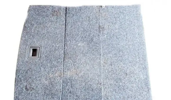 Skoda Octavia Mk2 (1Z) Trunk/boot floor carpet liner 5N0887183