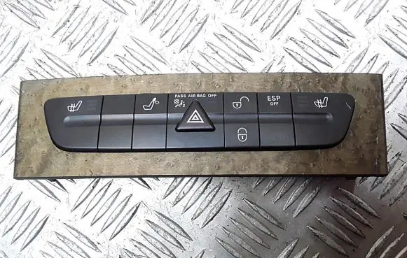 Mercedes-Benz E W211 Hazard light switch a2118210981