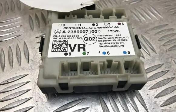 Mercedes-Benz E W238 Comfort/convenience module A2389007100 A2139012600