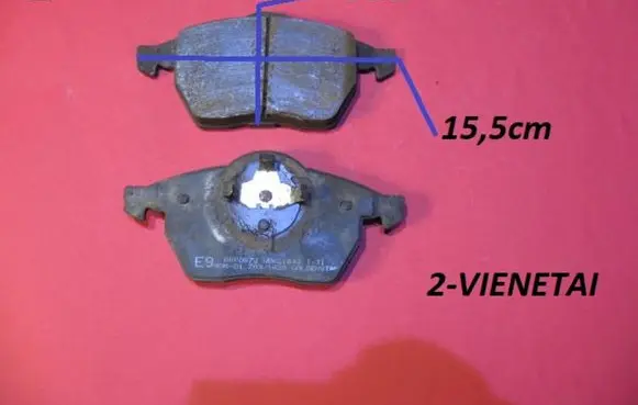 Audi A4 S4 B6 8E 8H Brake pads (front) WVA21848