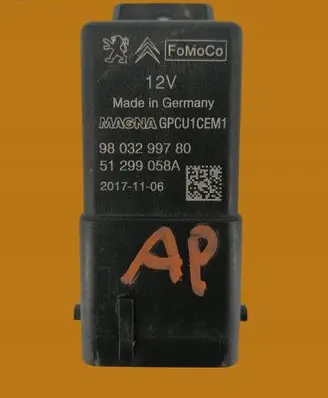 Ford Mondeo MK V Other relay 9803299780