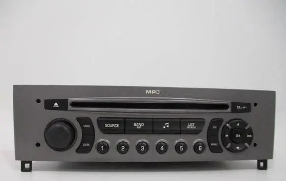 Peugeot 308 Radio/CD/DVD/GPS head unit 96650206XF