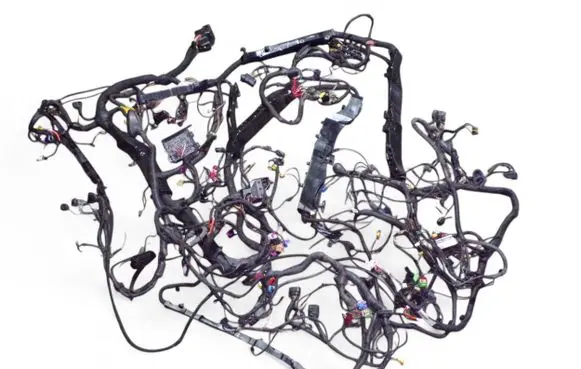 Volkswagen Touareg II Engine installation wiring loom 016777B 7P0941828A 7P0941824A