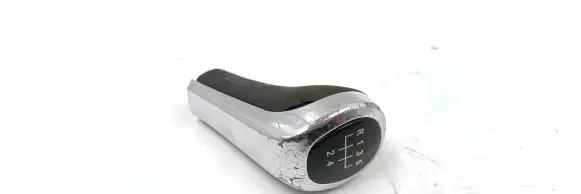 Gear lever shifter trim leather/knob