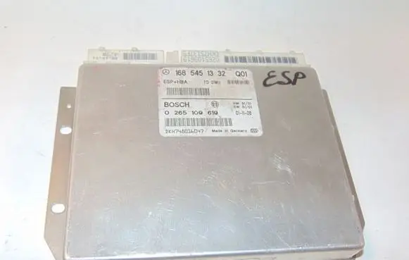 Mercedes-Benz A W168 ESP (stability system) control unit A1685453532 A0295458332 A1685450832