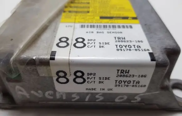 Toyota Corolla Verso AR10 Airbag control unit/module 208623106 8917005160