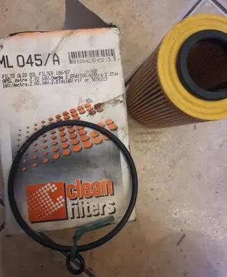 Opel Vectra C Oil filter cover ML0457A 18607