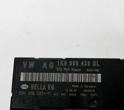 Volkswagen Golf V Central body control module 1K0959433BL