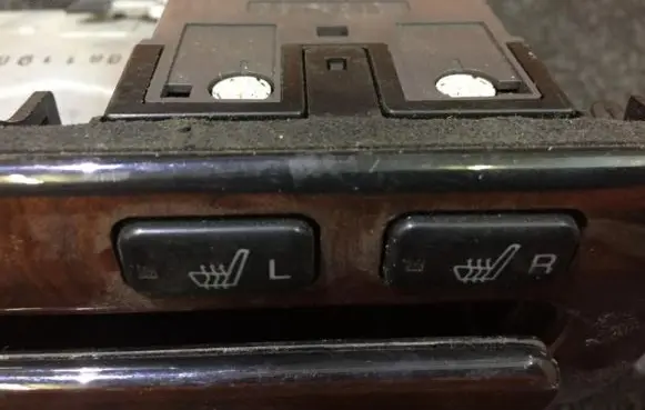 Lexus LS 460 - 600H Seat heating switch 158465
