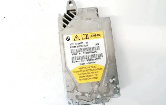 BMW 5 GT F07 Airbag control unit/module 6577923998501 618307400e
