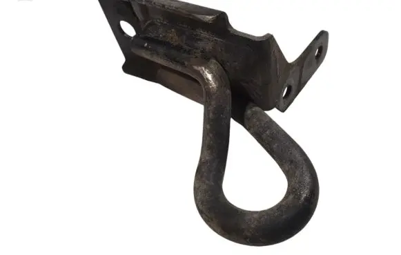 Towing hook eye