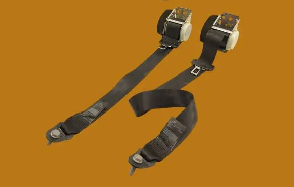 Peugeot 3008 I Front seatbelt 9682036280