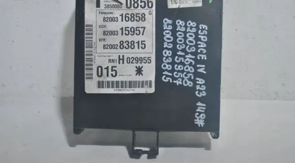 Renault Espace - Grand espace IV Comfort/convenience module 8200316858