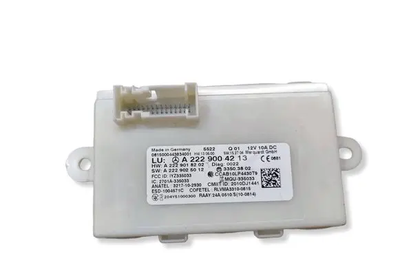 Mercedes-Benz C W205 Keyless (KESSY) go control unit/module A2229004213 A2229025012 A2229018202