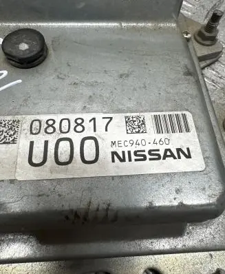 Nissan Qashqai Engine control unit/module MEC940460 080817