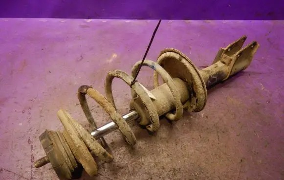Renault Clio I Front shock absorber with coil spring