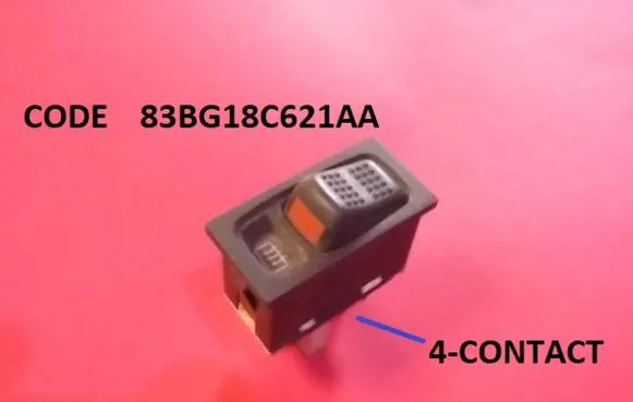 Ford Sierra Windscreen/window heater switch 83BG18C621AA