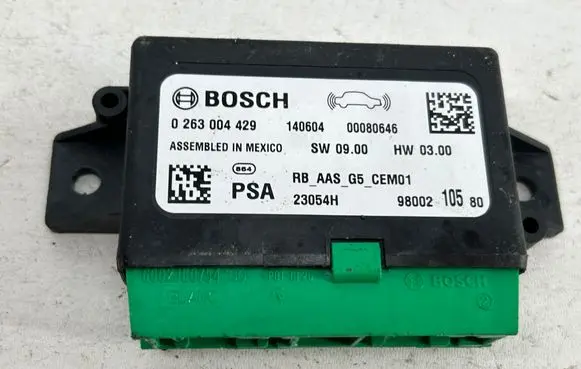 Peugeot 308 Parking PDC control unit/module 0263004429 00080646 9800210580