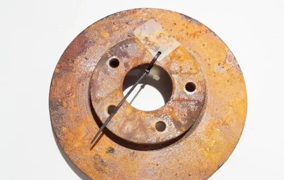 Nissan Almera Tino Front brake disc ventiliuojamas