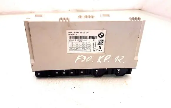 BMW 3 F30 F35 F31 Seat control module 9280913