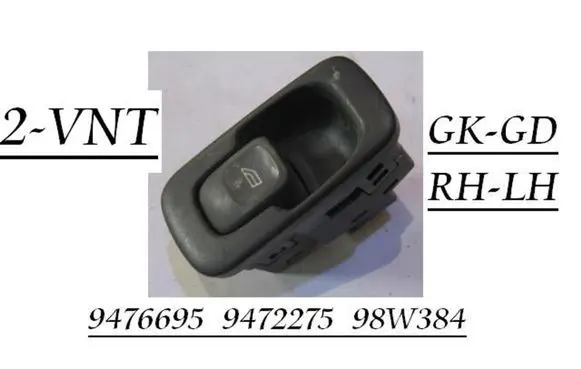 Volvo V70 Electric window control switch 9476695 9472275