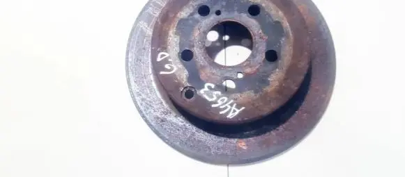 Toyota Prius (XW20) Rear brake disc neventiliuojamas