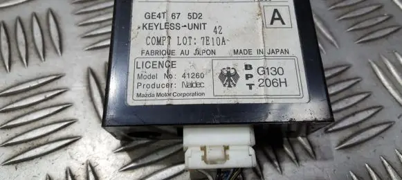 Mazda 626 Immobilizer control unit/module GE4T675D2 41260