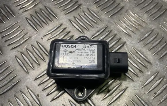 Audi A6 S6 C5 4B ESP acceleration yaw rate sensor 8E0907637A 0017778 0265005245