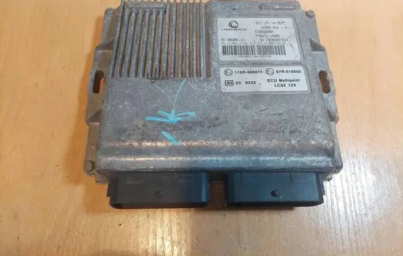 Skoda Fabia Mk2 (5J) LP gas control unit module 616565000 LR202021G24 67R016002