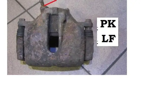 Mercedes-Benz E W124 Front brake caliper 0004205783