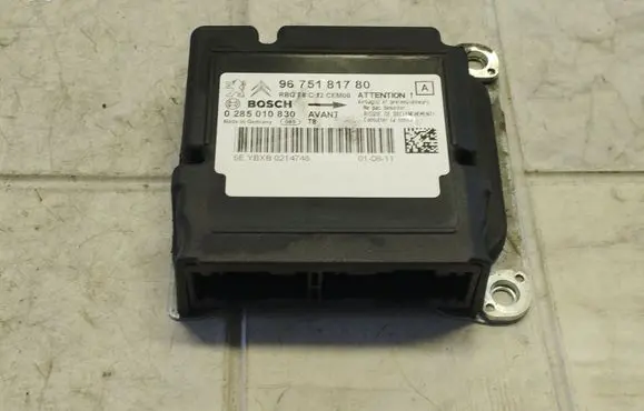 Peugeot 5008 Airbag control unit/module 9675181780 0285010830
