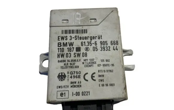 BMW 5 E39 Immobilizer control unit/module 6905668 61356905668 05393244