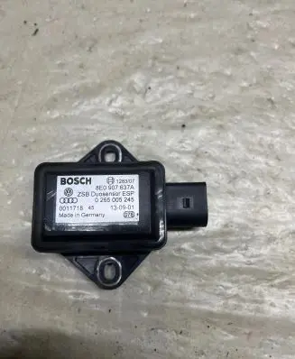 Audi A6 S6 C5 4B ESP acceleration yaw rate sensor 8E0907637A 0265005245 0011718