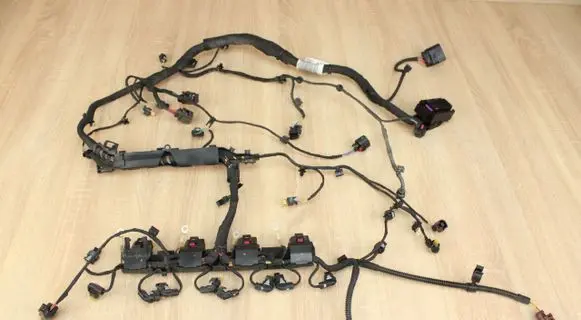 Engine installation wiring loom