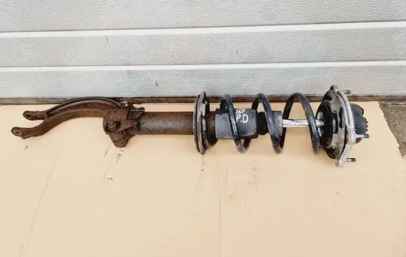 Audi A6 S6 C7 4G Front shock absorber with coil spring 4G0031C 4G0031