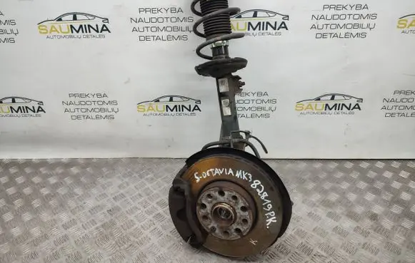 Skoda Octavia Mk3 (5E) Front suspension assembly kit set 5Q3412014J