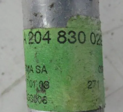 Mercedes-Benz C W204 Engine coolant pipe/hose