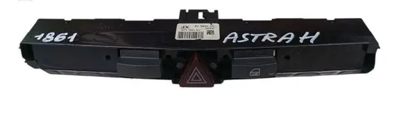 Opel Astra H Hazard light switch 13100105