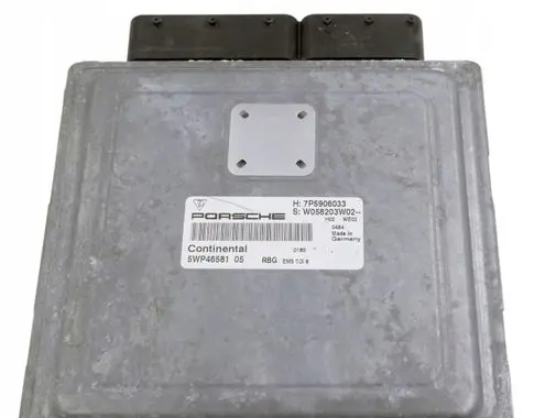 Porsche Cayenne (9PA) Trunk lid opening control unit 7P5906033 5WP46581