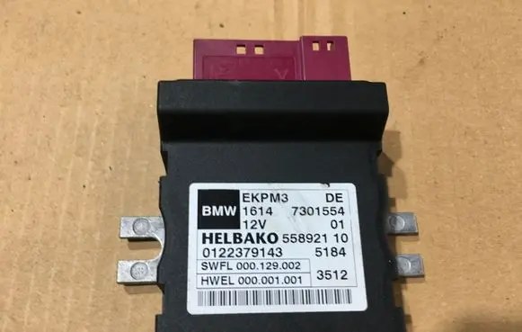 BMW 5 F10 F11 Fuel injection pump control unit/module 7301554