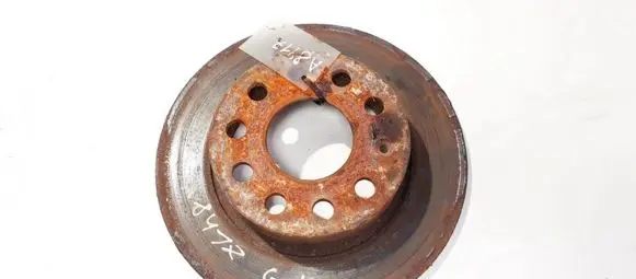 Skoda Octavia Mk2 (1Z) Rear brake disc neventiliuojamas