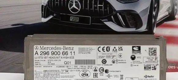 Mercedes-Benz EQS V297 Navigation unit CD/DVD player A2969006611 A2969006600