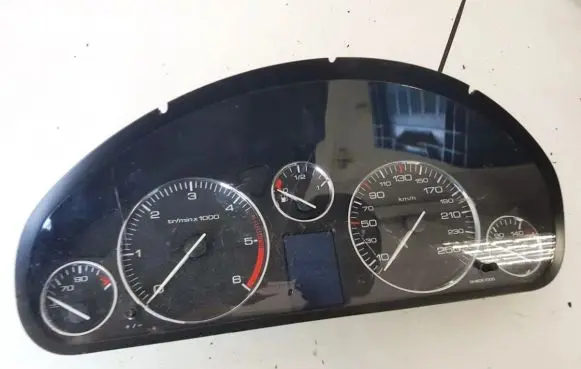 Peugeot 407 Speedometer (instrument cluster) A2c53106699 9658138280
