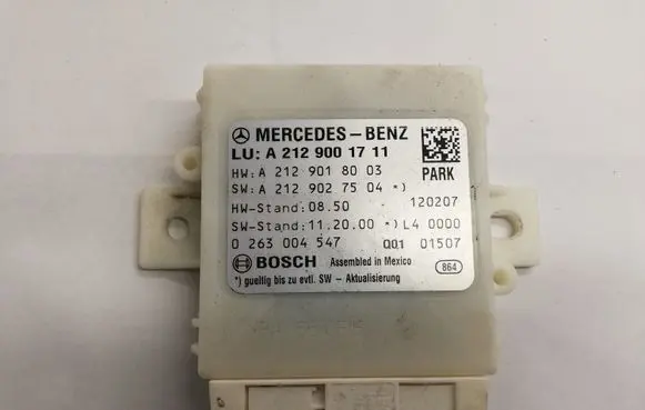 Mercedes-Benz E W212 Parking PDC control unit/module A2129001711