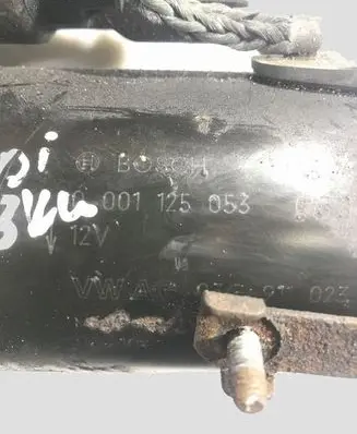 Audi A4 S4 B7 8E 8H Starter motor 03G911023 0001125053