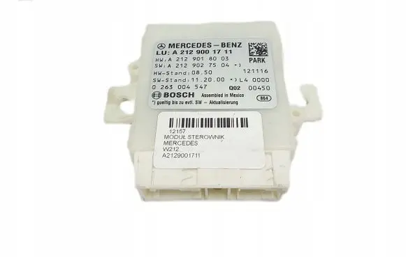 Mercedes-Benz E W212 Parking PDC control unit/module A2129018003