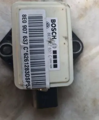 Audi A4 S4 B7 8E 8H ESP acceleration yaw rate sensor 8E0907637C 6261283DSP5J