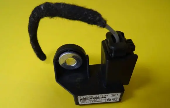 Airbag deployment crash/impact sensor